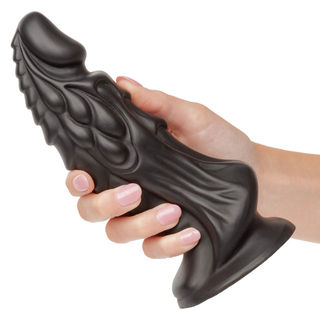 Monster Dong The Martian Silicone Black Dildo