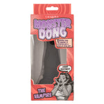 Monster Dong The Vampire Silicone Black Dildo