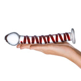 Mr. Swirly Spiral Glass Dildo