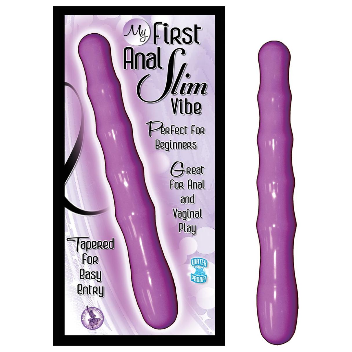 My 1st Anal Slim Vibe