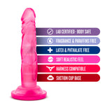 Naturally Yours 5 Inch Mini Dildo - Pink