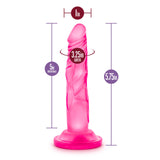 Naturally Yours 5 Inch Mini Dildo - Pink