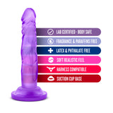 Naturally Yours 5 Inch Mini Dildo - Purple