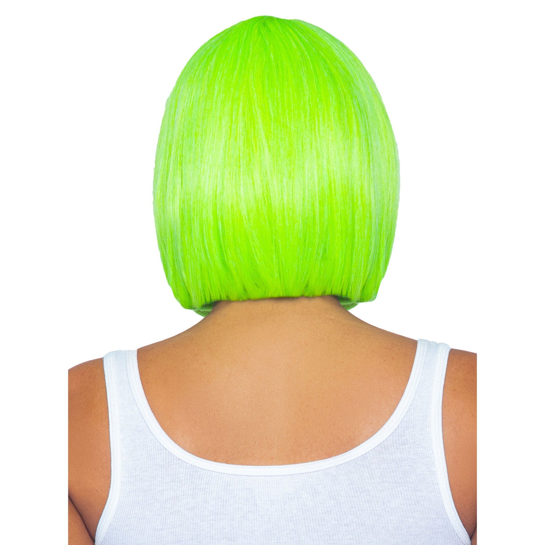 Neon Green Short Bob Wig