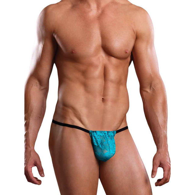 Neon Lace Posing Strap