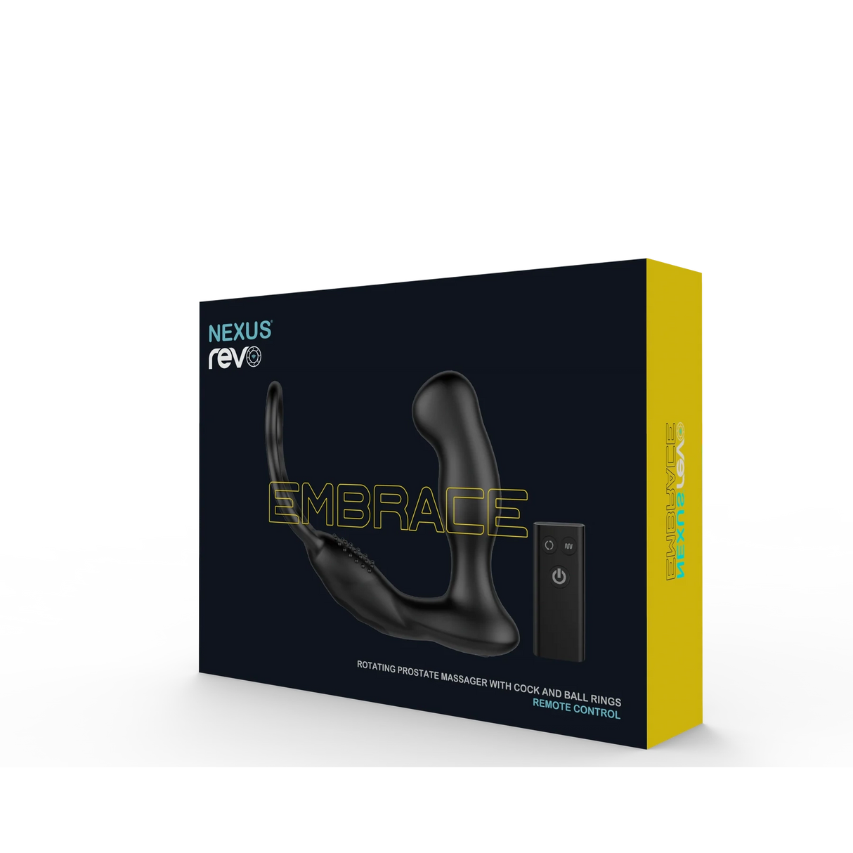 Nexus Revo Embrace Rotating Prostate Massager with Double Cock Ring