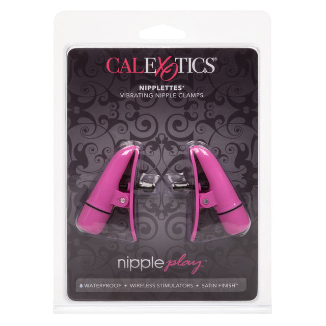 Nipple Play Nipplettes Wireless Vibrating Nipple Clamps