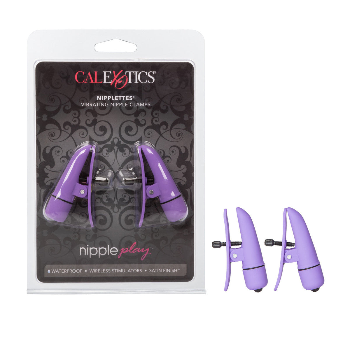 Nipple Play Nipplettes Wireless Vibrating Nipple Clamps