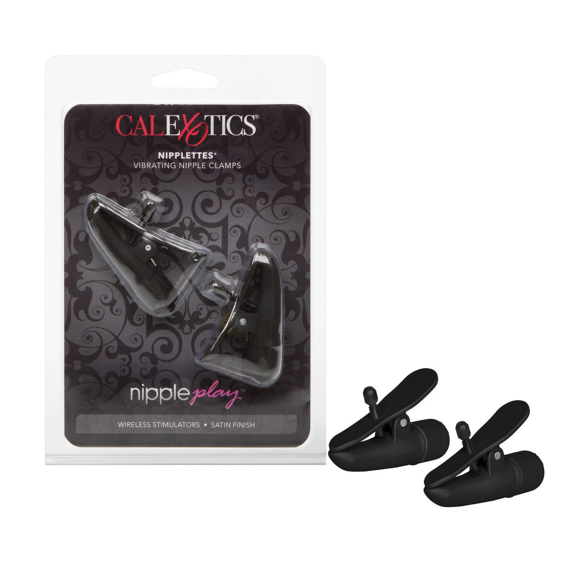Nipple Play Nipplettes Wireless Vibrating Nipple Clamps