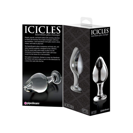 No. 25 Glass Butt Plug