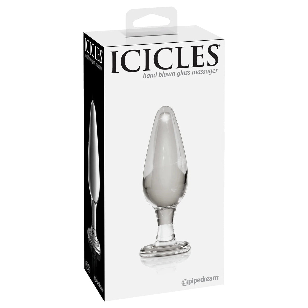 Icicles No. 26 Glass Butt Plug