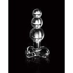 No. 47 Hand Blown Glass Butt Plug - Clear