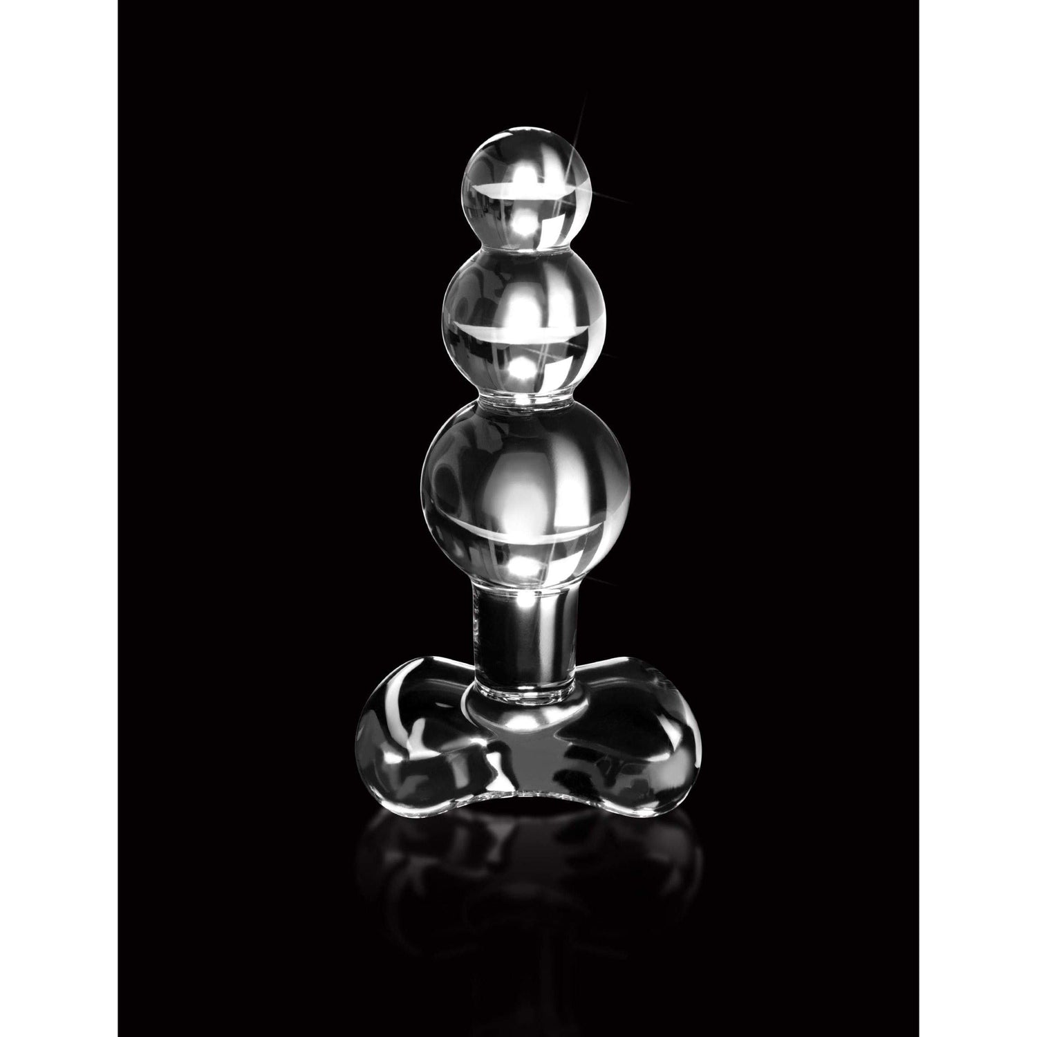 No. 47 Hand Blown Glass Butt Plug - Clear