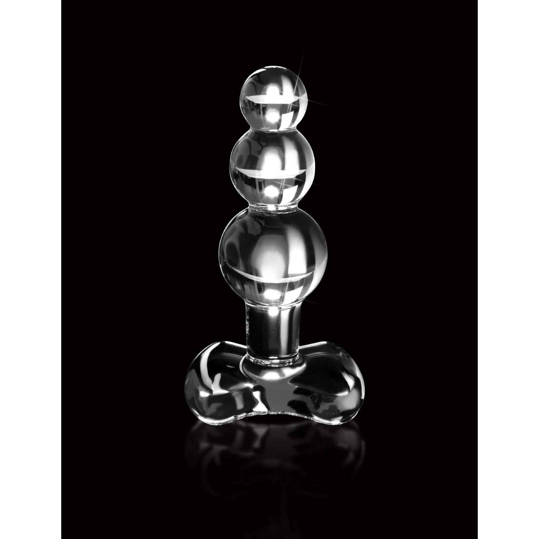 No. 47 Hand Blown Glass Butt Plug - Clear