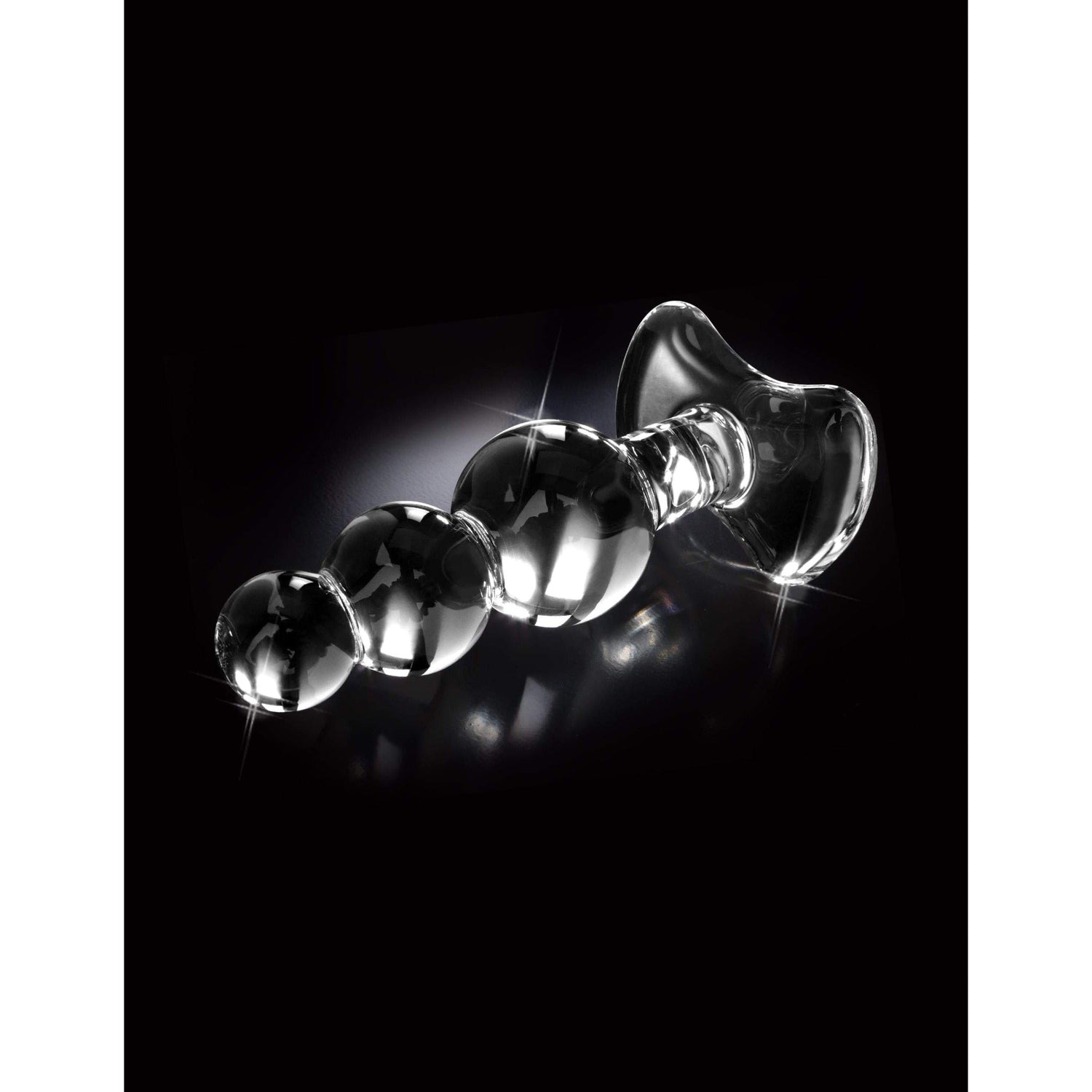 No. 47 Hand Blown Glass Butt Plug - Clear