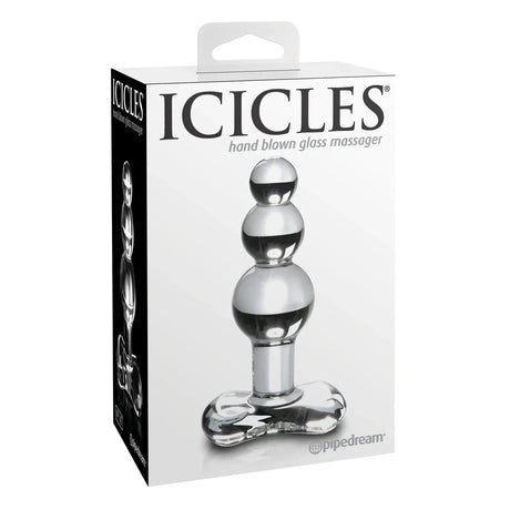 No. 47 Hand Blown Glass Butt Plug - Clear