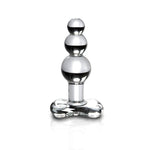 No. 47 Hand Blown Glass Butt Plug - Clear