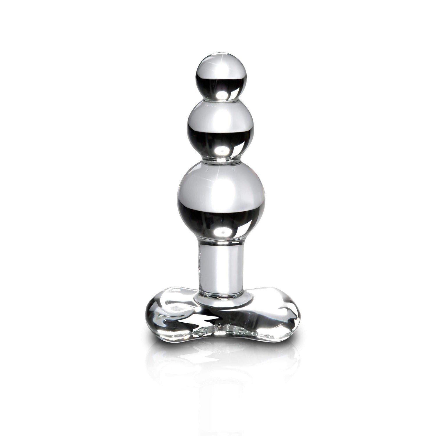 No. 47 Hand Blown Glass Butt Plug - Clear