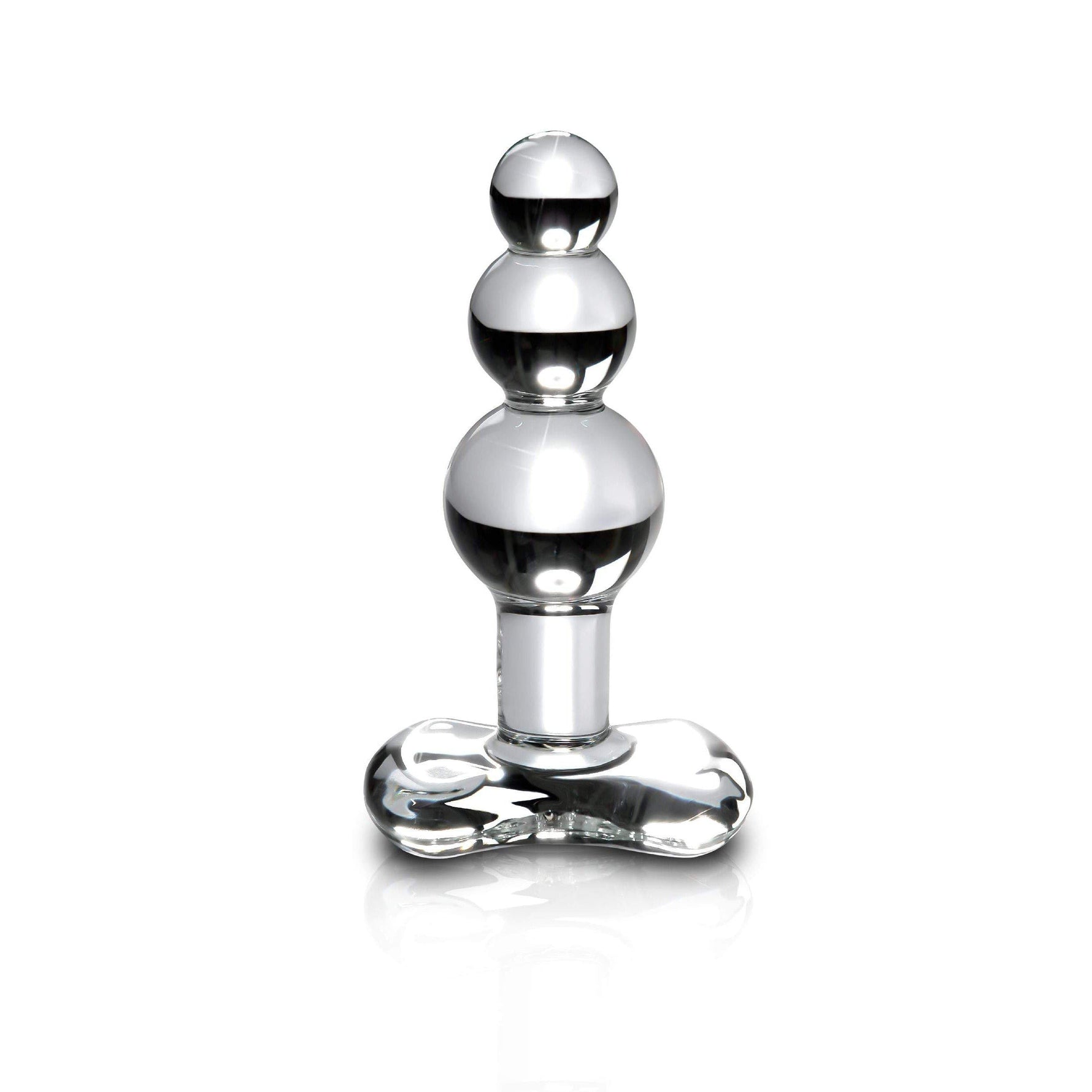 No. 47 Hand Blown Glass Butt Plug - Clear