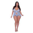 Ooh La Lace Babydoll & Split Crotch Panty