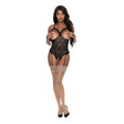 Ooh La Lace Cupless & Crotchless Teddy
