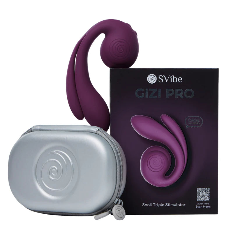 SVibe Snail Gizi Pro Vibrator in Grape