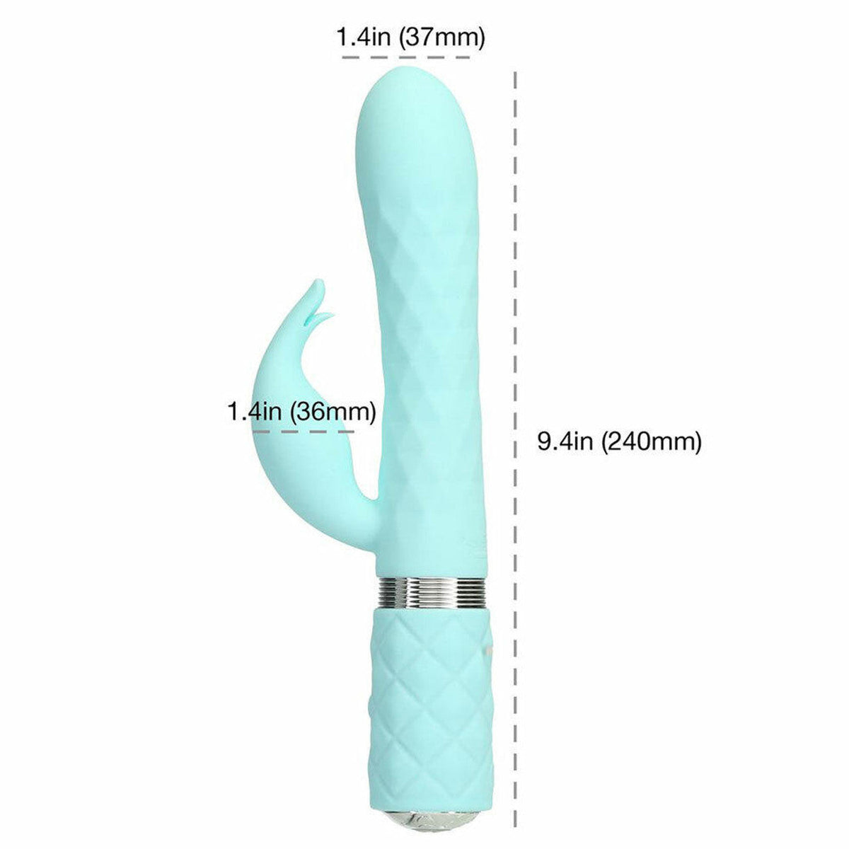 PILLOW TALK LIVELY Dual Stimulation Vibrator