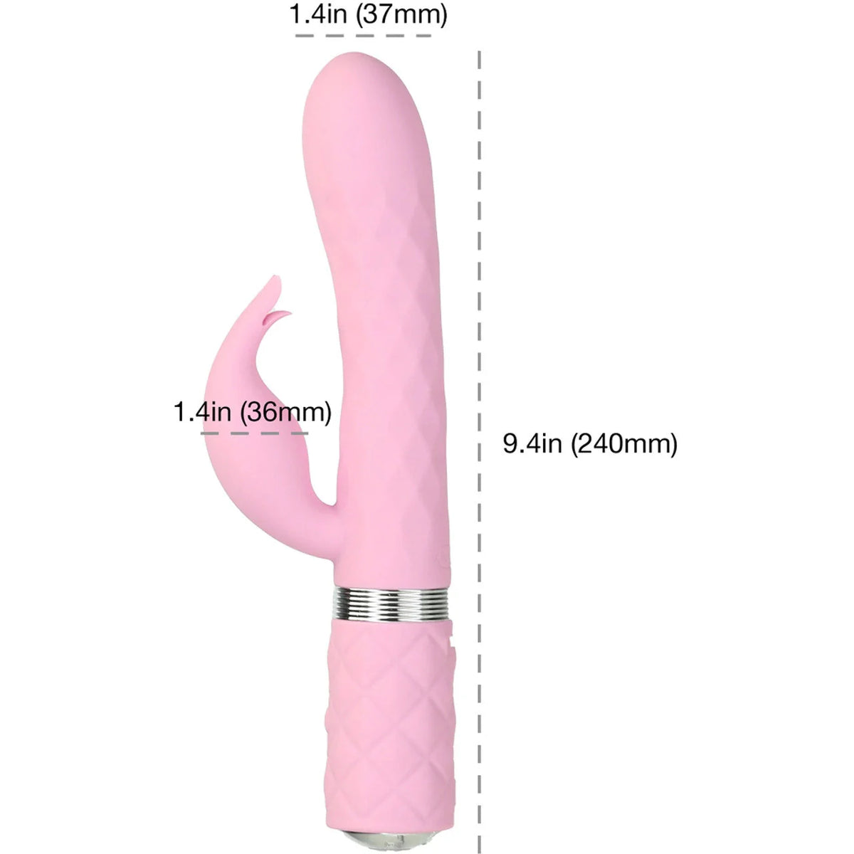 PILLOW TALK LIVELY Dual Stimulation Vibrator