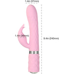 PILLOW TALK LIVELY Dual Stimulation Vibrator