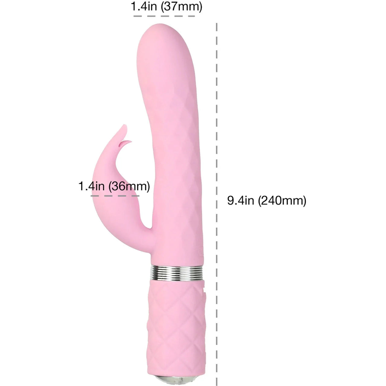 PILLOW TALK LIVELY Dual Stimulation Vibrator