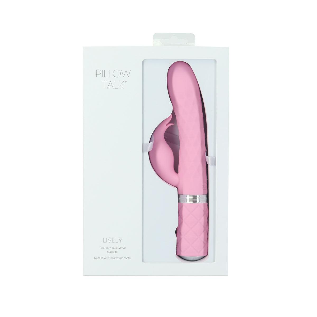 PILLOW TALK LIVELY Dual Stimulation Vibrator