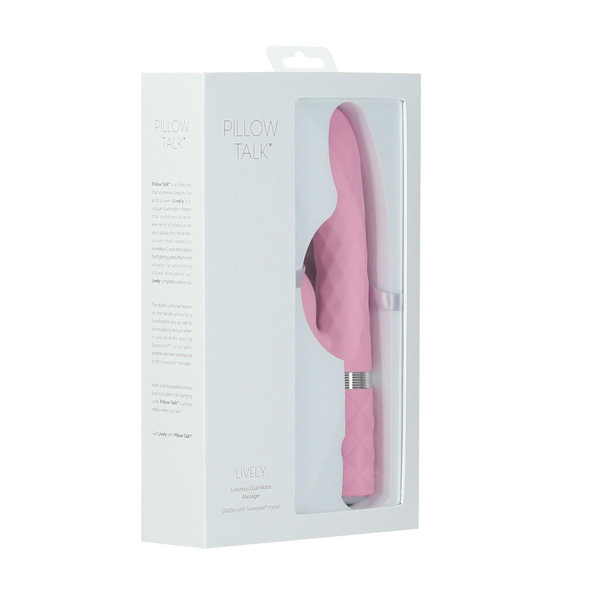 PILLOW TALK LIVELY Dual Stimulation Vibrator