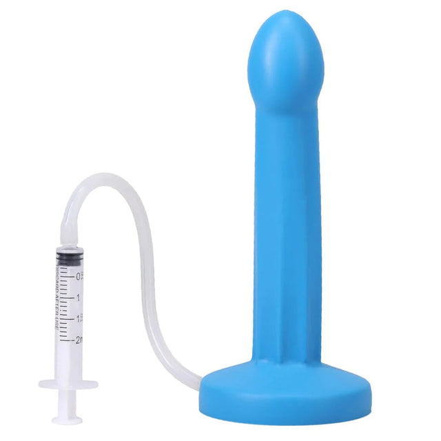 POP Silicone Squirting Dildo - Lagoon