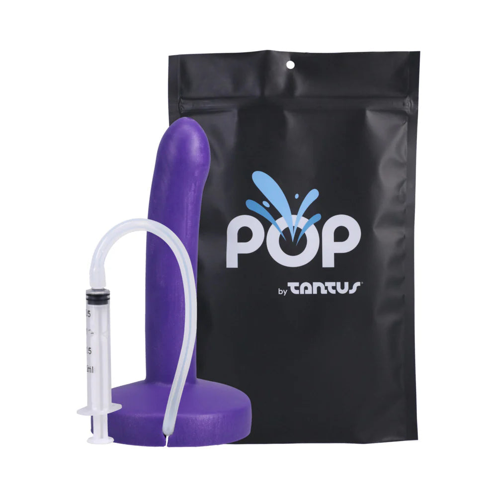 POP Slim Squirting Dildo - Purple