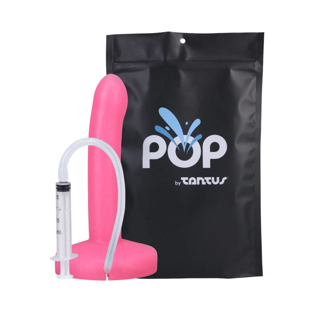 POP Slim Squirting Dildo - Watermelon (Bag)