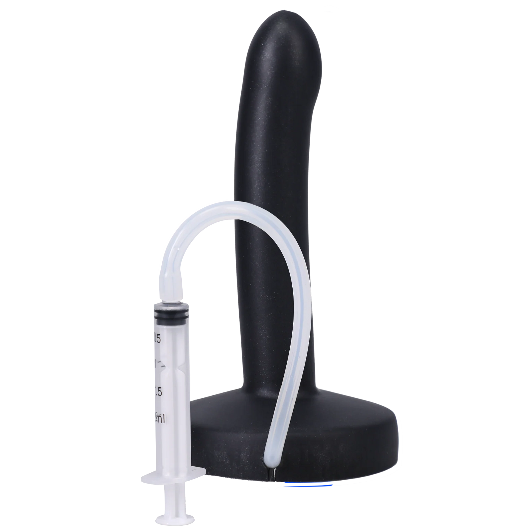 POP Slim Squirting Harness Compatible Dildo - Midnight
