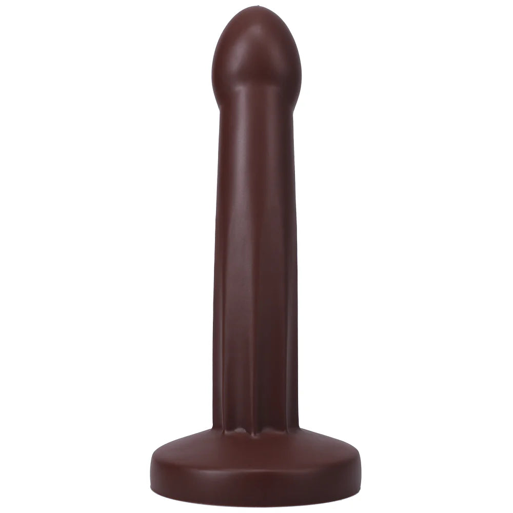 POP Squirting Silicone Dildo - Espresso