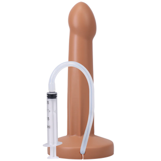 POP Squirting Silicone Dildo - Honey
