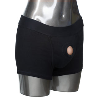 Packer Gear Black Boxer Brief Harness