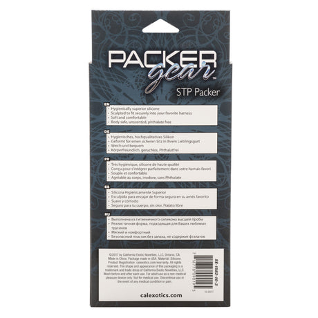 Packer Gear Silicone Hollow Dildo
