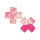 Pastease Flip Sequin Cross Nipple Pasties
