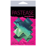 Pastease Liquid Iridescent Cross Nipple Pasties