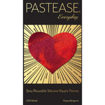 Pastease Liquid Red Heart Nipple Pasties