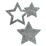 Pastease Peek-a-Boob Glitter Frame & Center Nipple Pasties