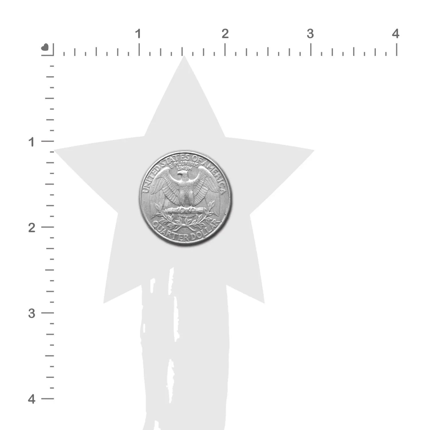 Pastease Silver Glitter Star with Tassel Fringe Nipple Pasties