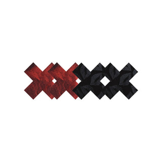 Peekaboos Stolen Kisses Xs Red & Black - Pack of 2