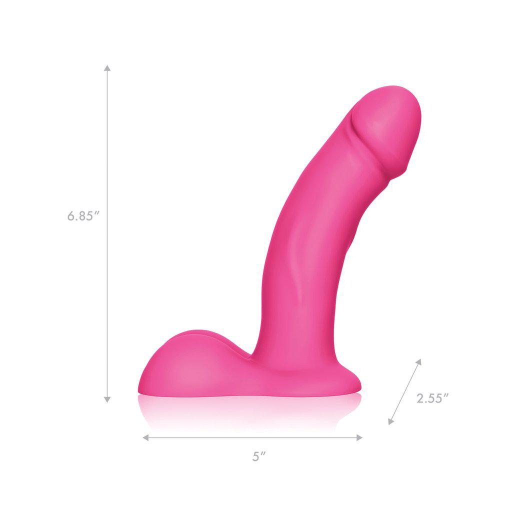 Pegasus 6.5" Rechargeable Dildo Harness Set