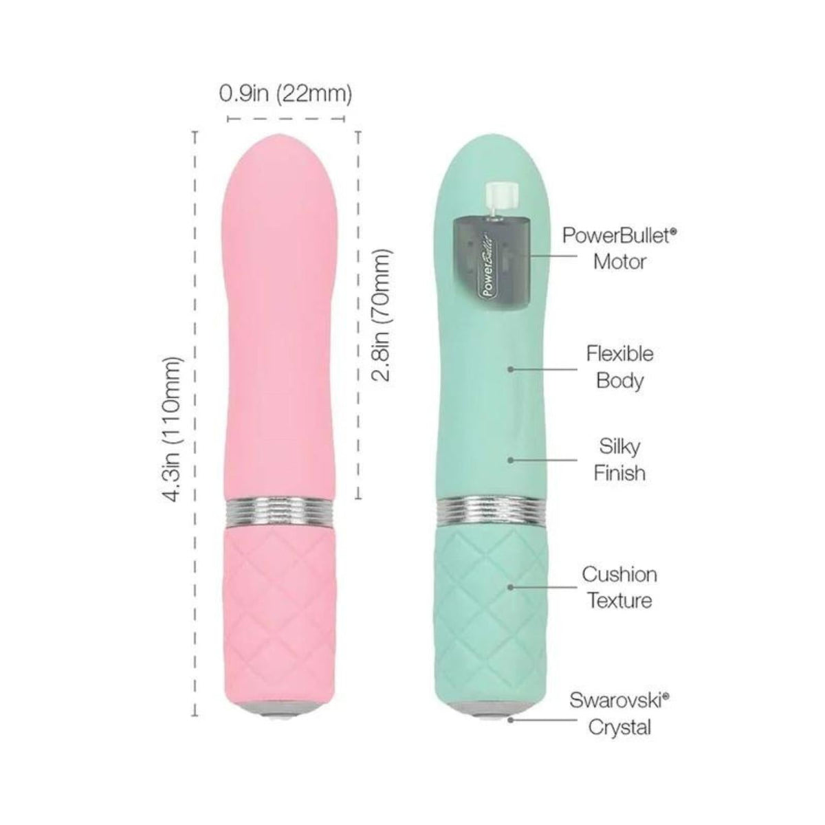 Pillow Talk Cordless Bullet Vibrator