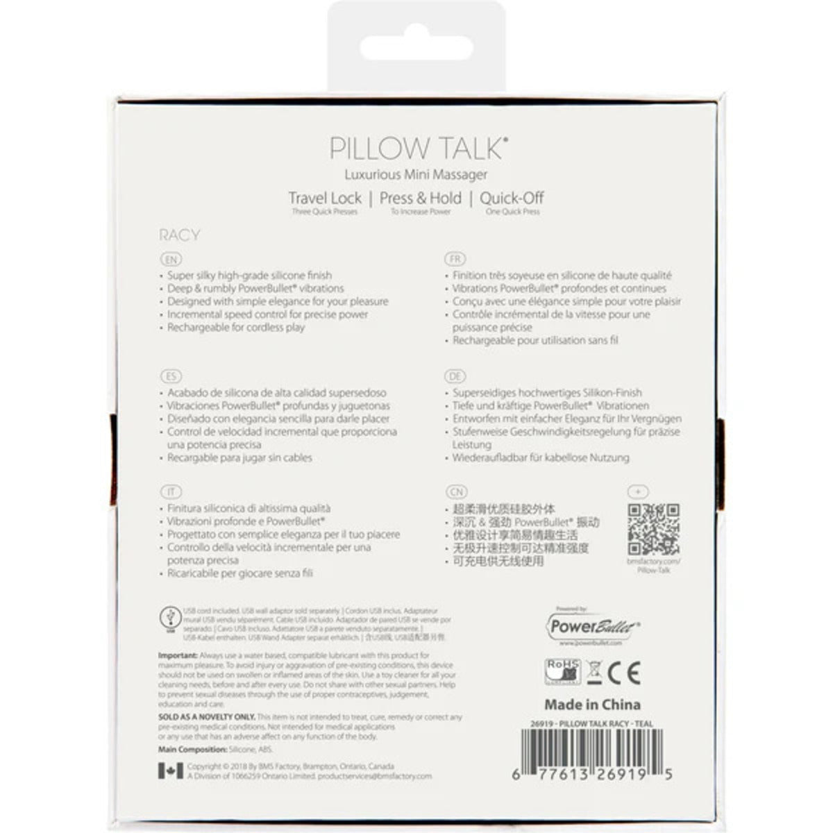 Pillow Talk Mini G Spot Vibrator