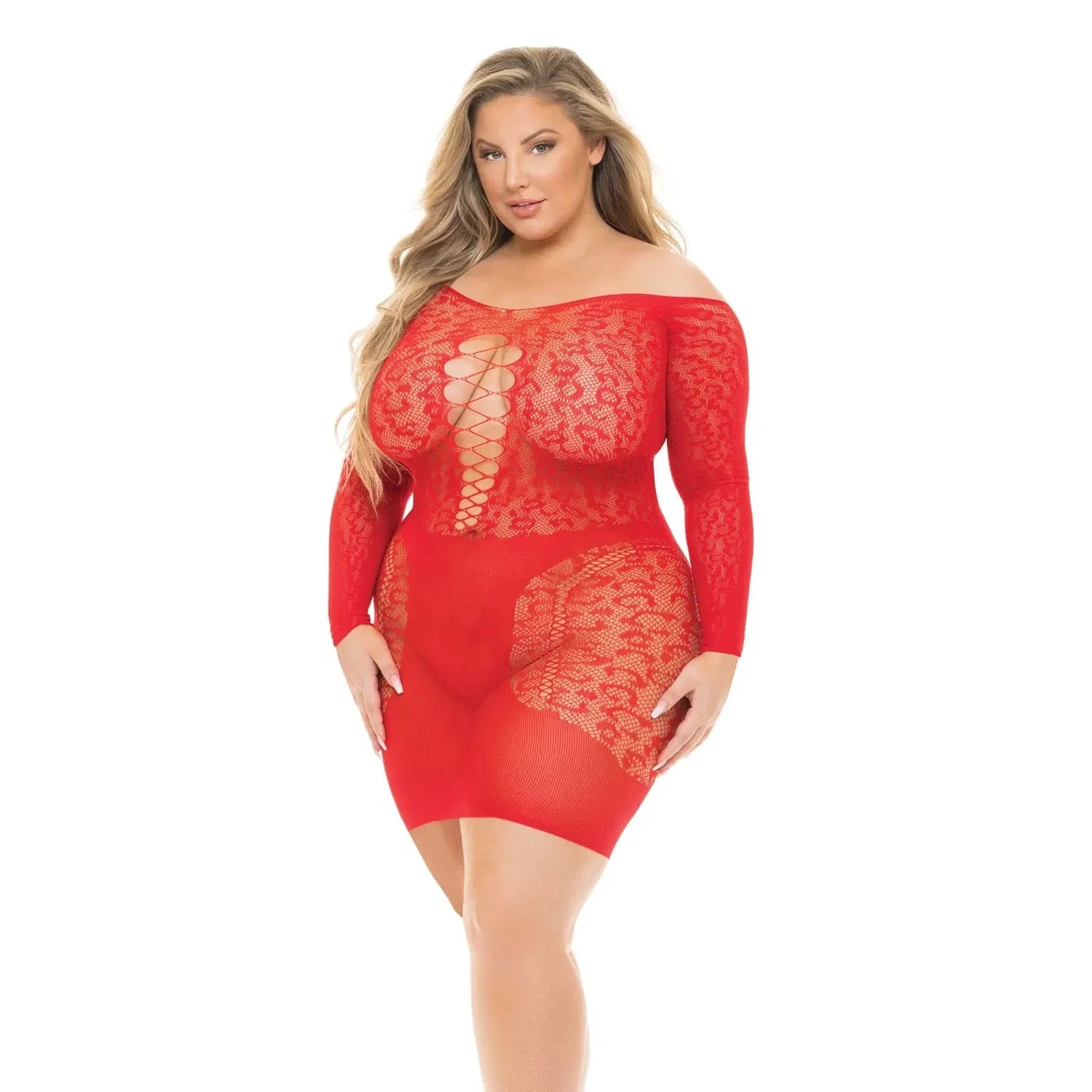 Pink Lipstick Animal Inside Chemise
